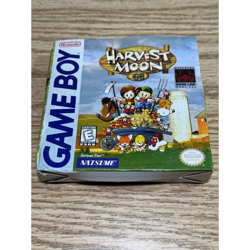 Harvest Moon Nintendo Game Boy GB 1998 Cardboard BOX ONLY READ